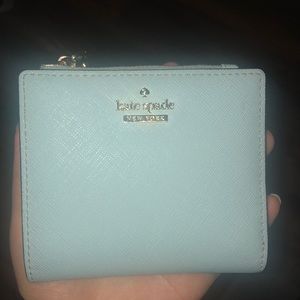 Kate Spade light blue wallet